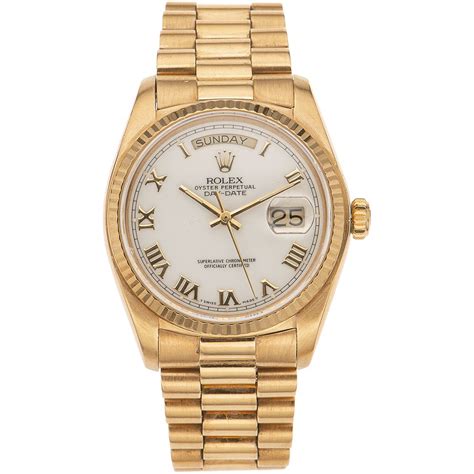 peso rolex day date oro